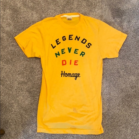 Homage ladies T-shirt “legends never die” - Picture 1 of 2